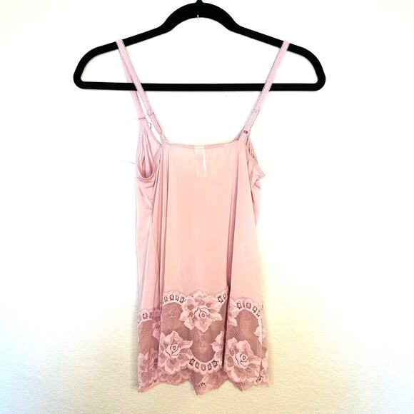 Wacoal Women's Tan V-Neck Light & Lacy Tops Size Medium - Picture 2 of 5